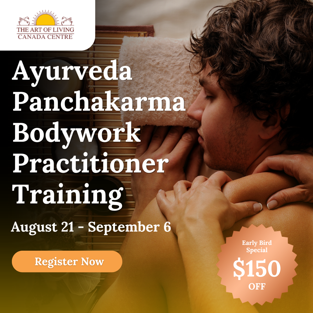 Sri Sri Ayurveda Canada Facebook ad