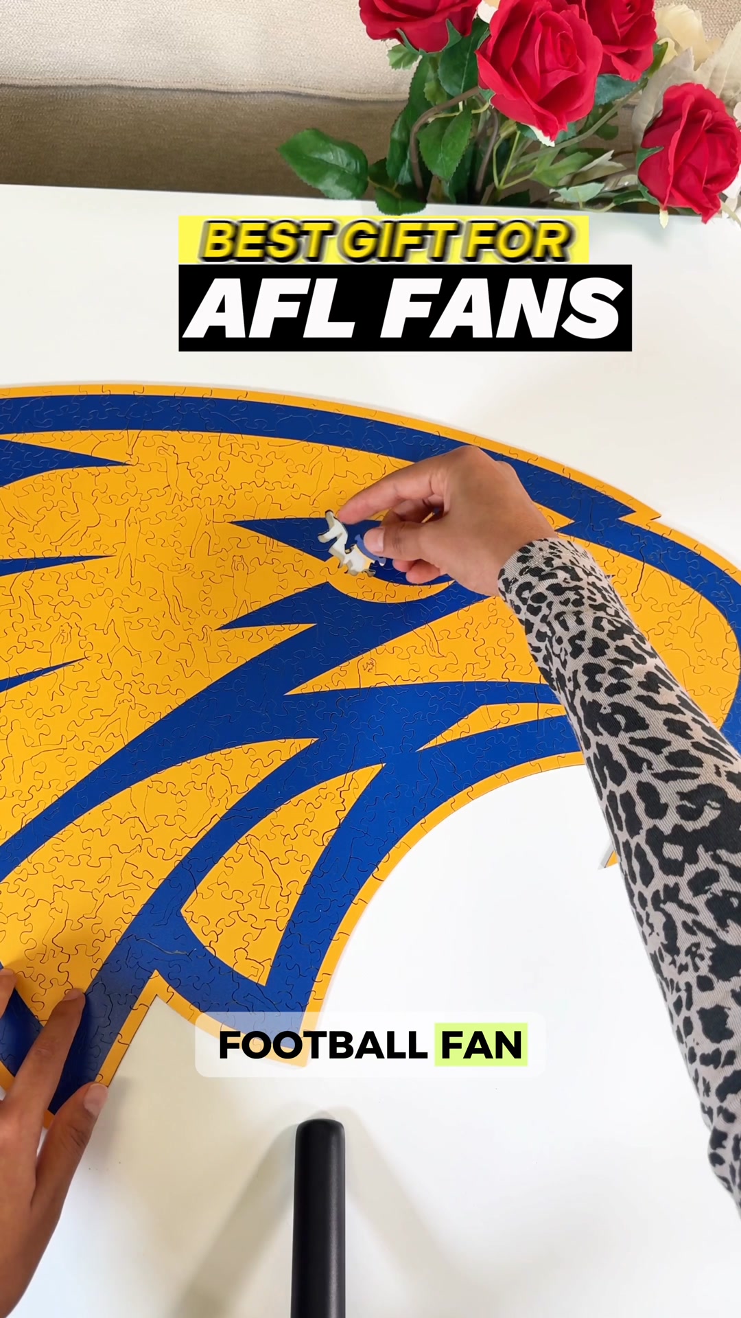 Iconic Puzzles Facebook ad: The perfect gift for any AFL fan!