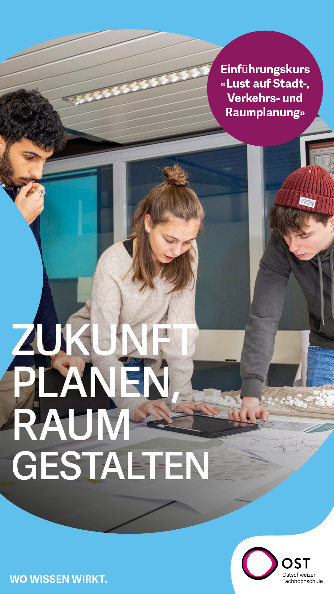 OST - Ostschweizer Fachhochschule Facebook ad from Aug 6, 2026