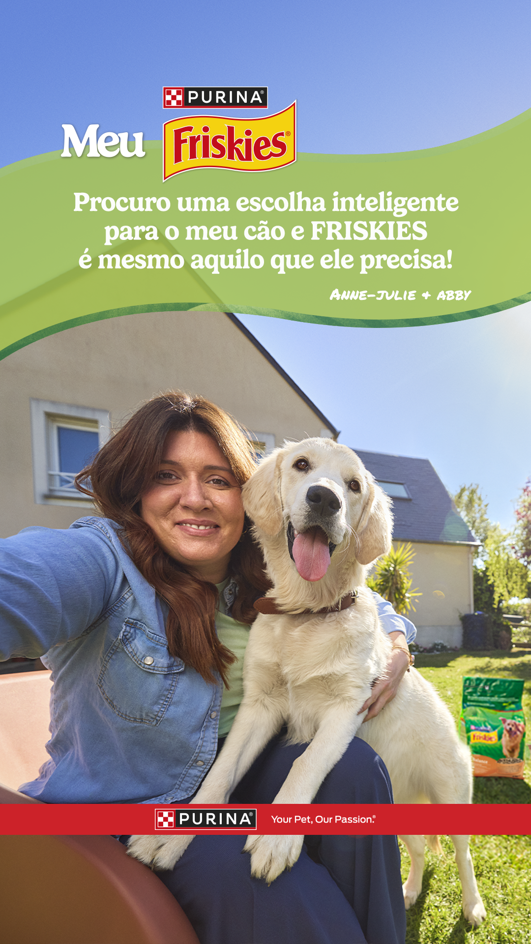 Purina Portugal Facebook ad: E tu porque escolhes FRISKIES?