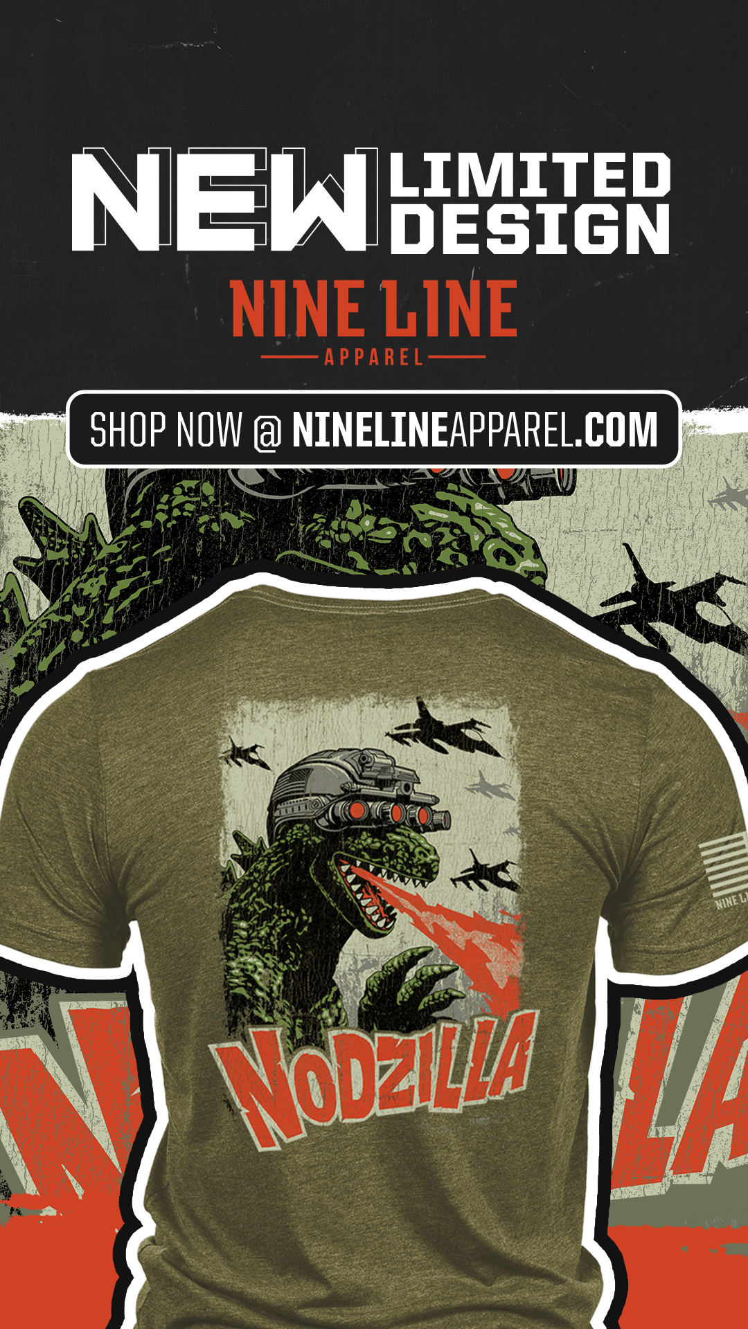 Nine Line Apparel Facebook ad