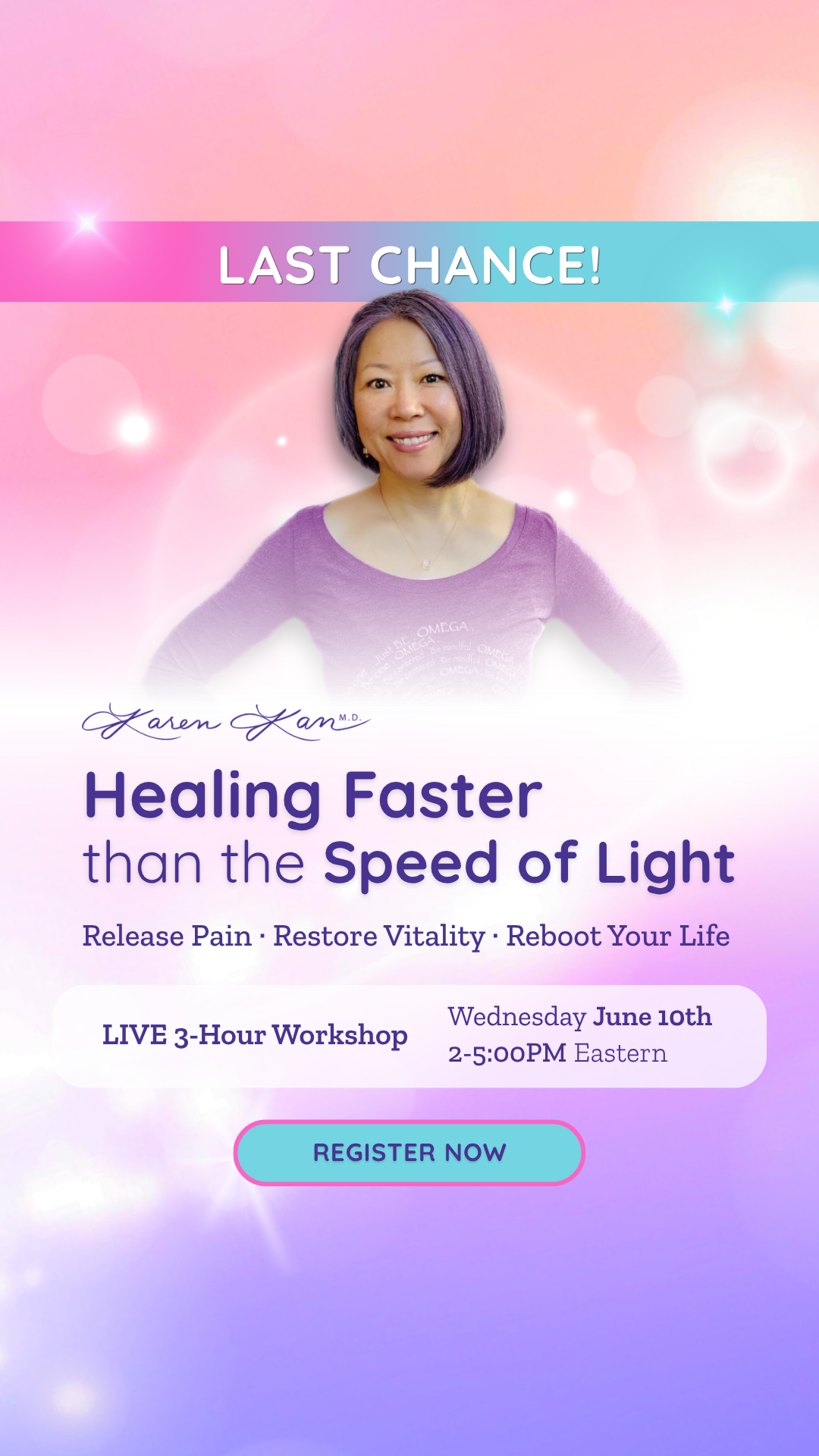 Dr. Karen Kan Facebook ad