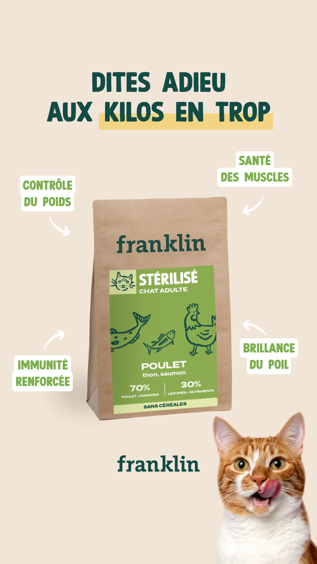Franklin Pet Food Facebook ad