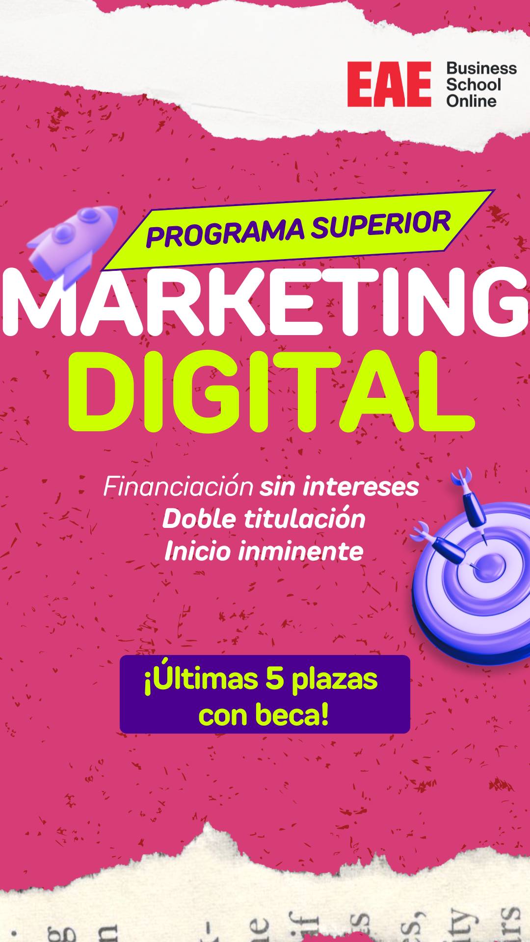 QuéCursar Facebook ad