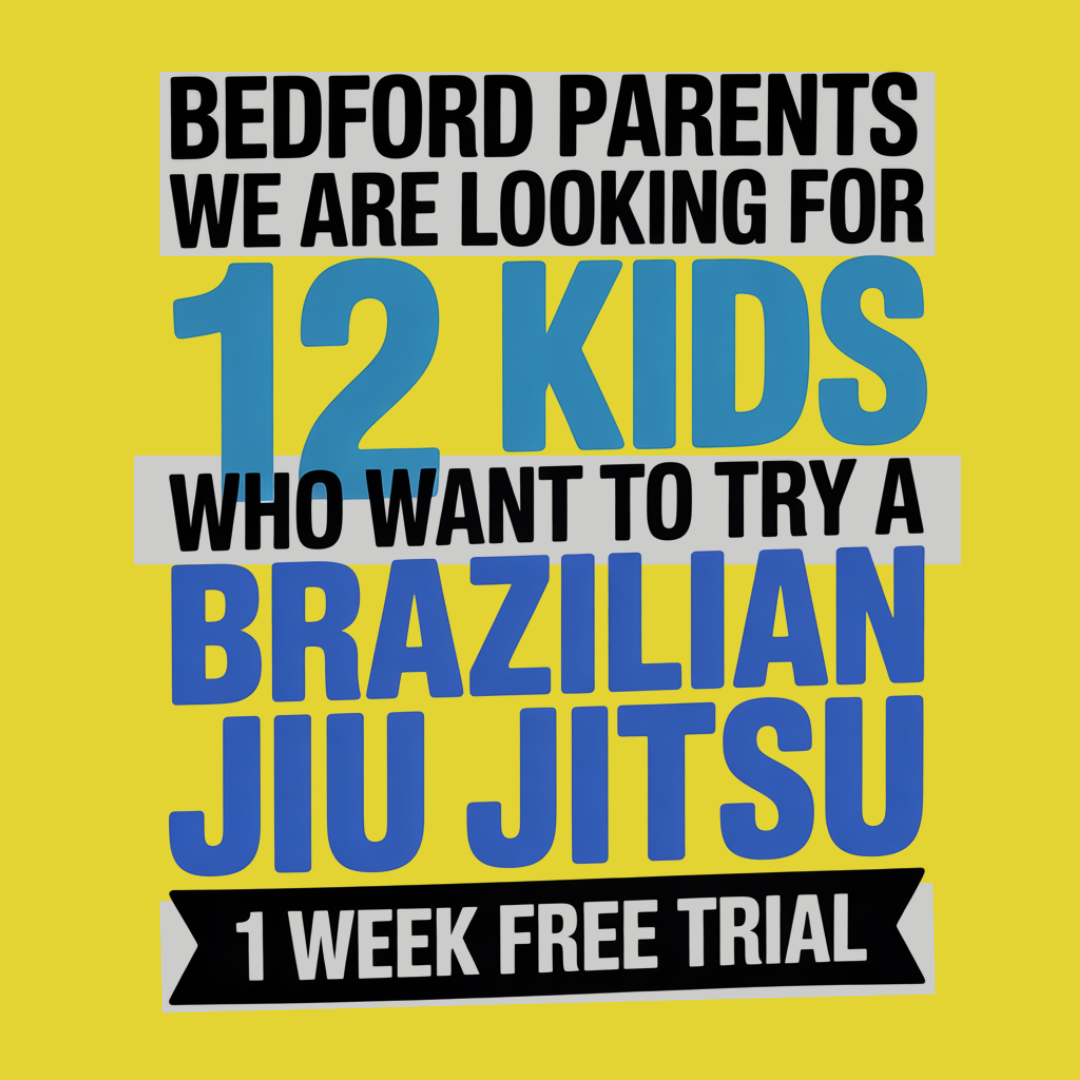 JJ Machado DFW Brazilian Jiu Jitsu Facebook ad: 1 WEEK FREE Trial PASS for KIDS