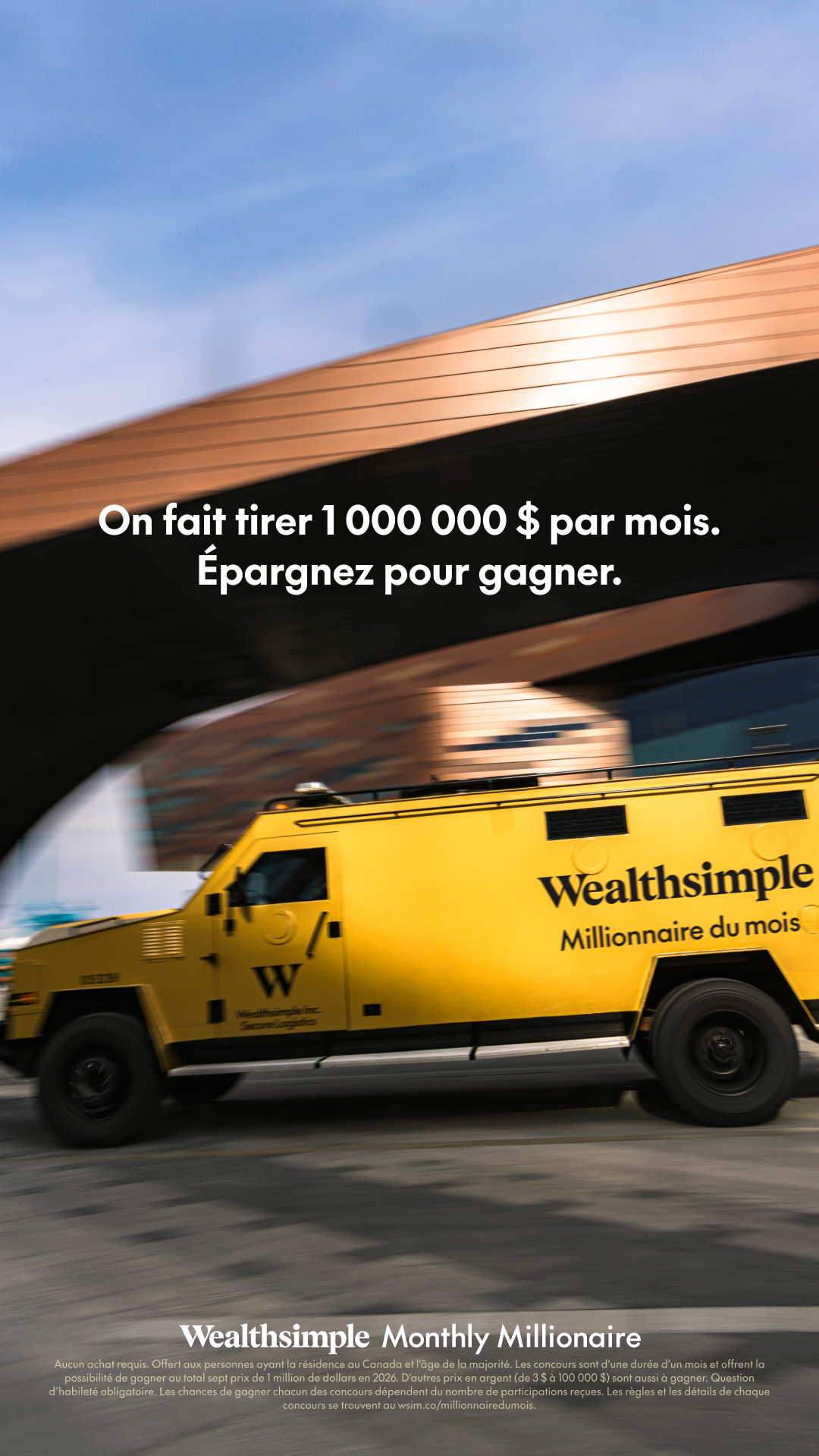 Wealthsimple Facebook ad