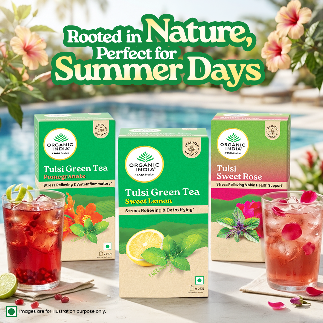 Organic India Facebook ad