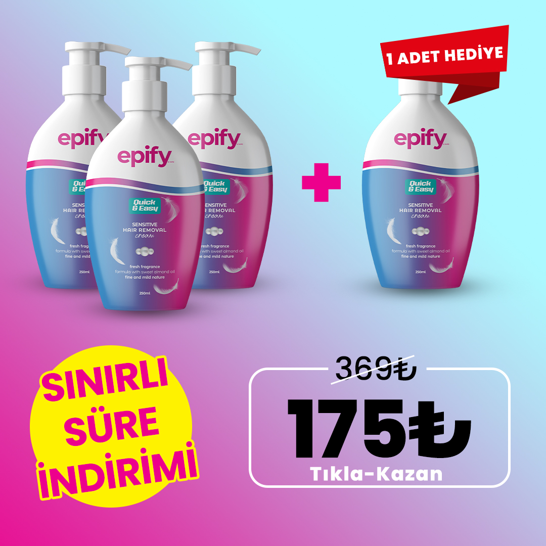 Epify ile kılsız hayat Facebook ad