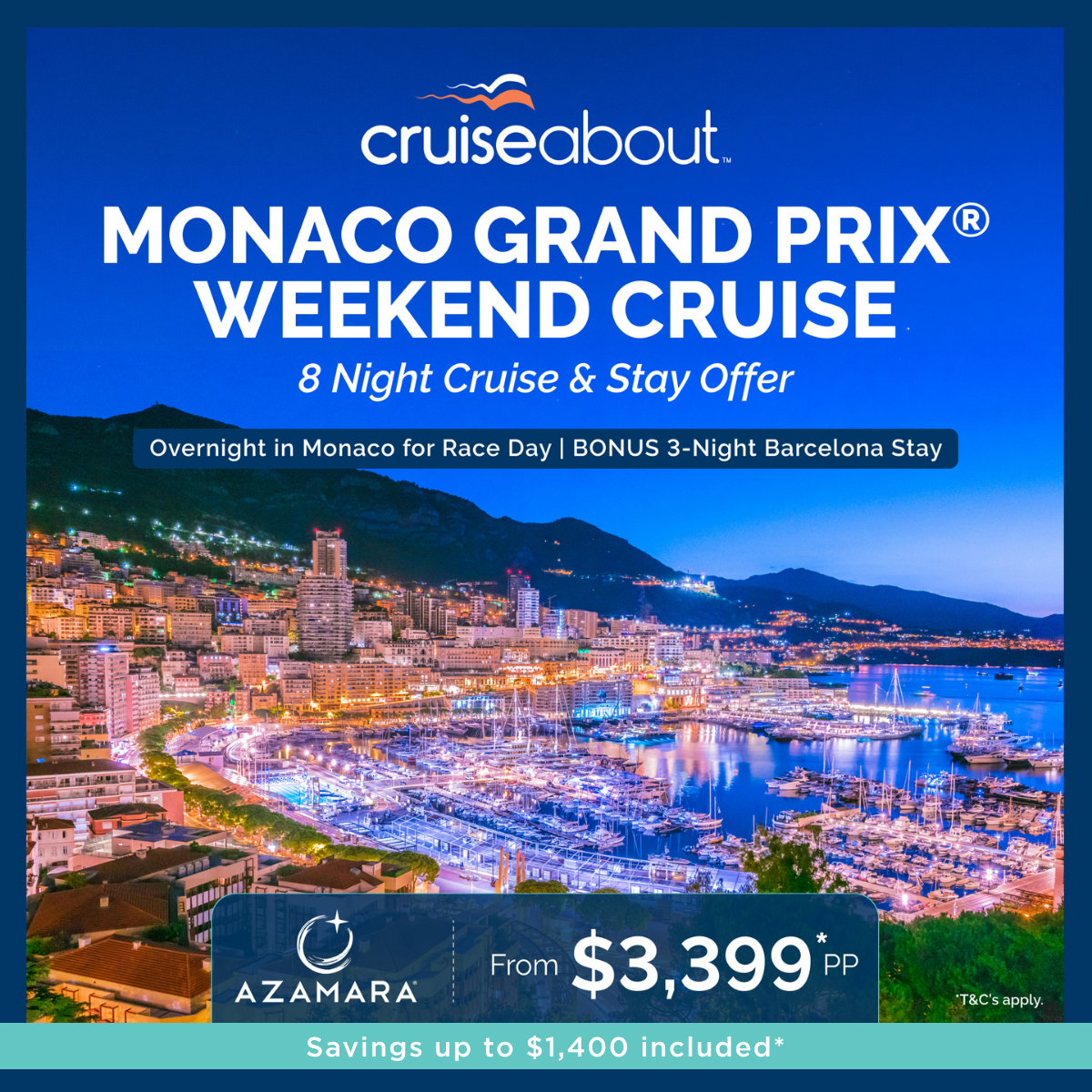 Cruiseabout Facebook ad