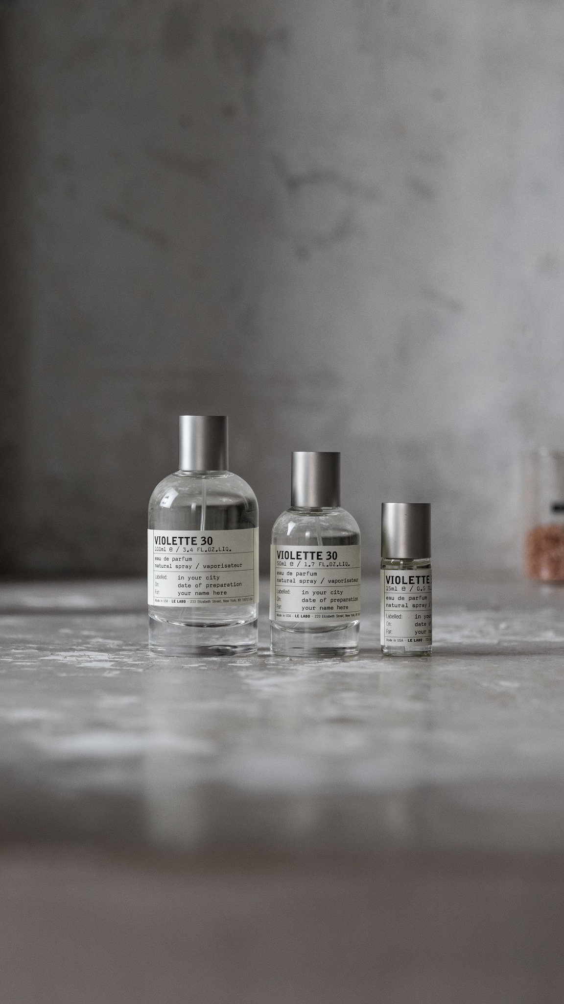 Le Labo Fragrances Facebook ad