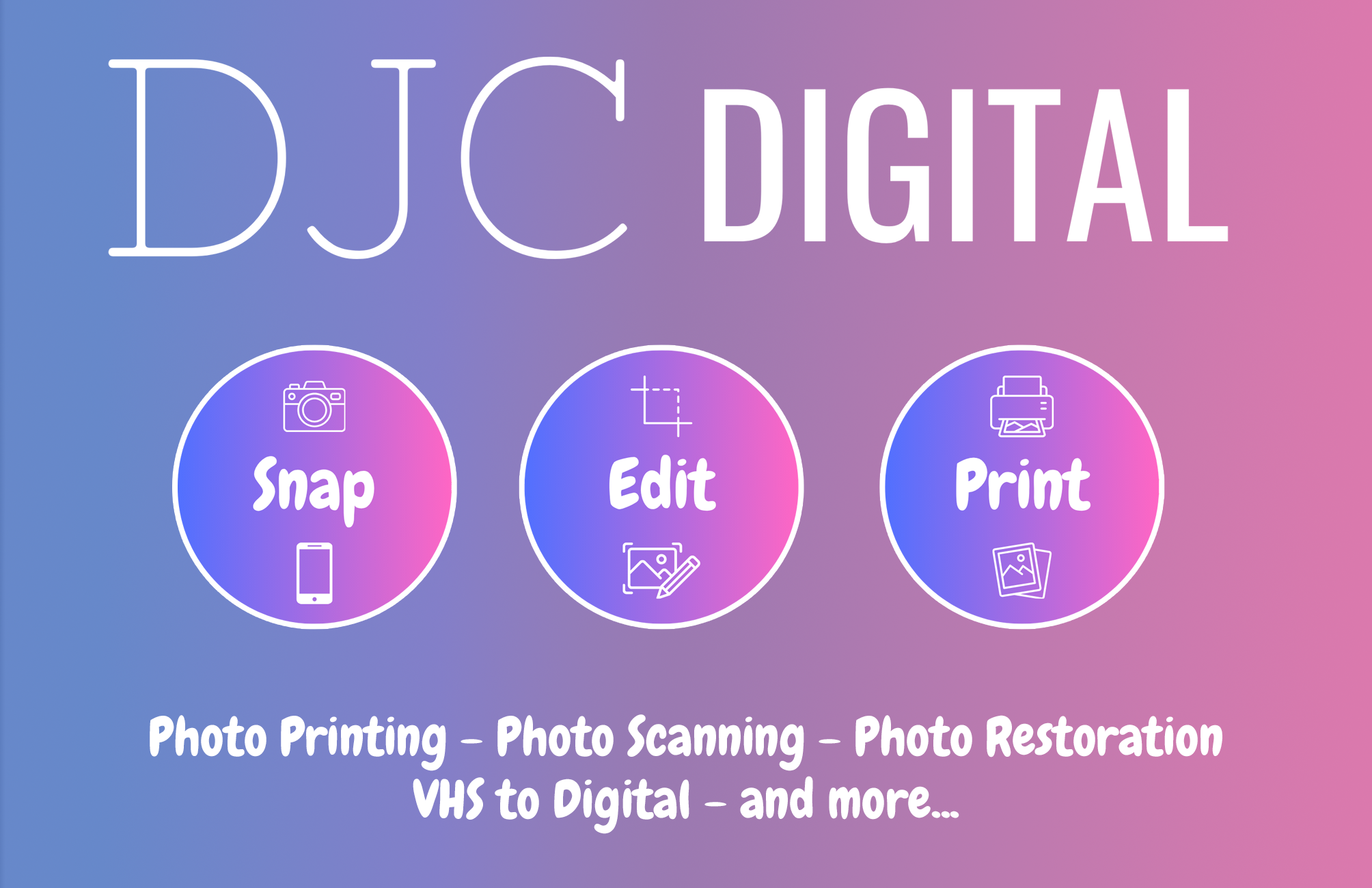 DJC Digital Facebook ad: Based in Thurso, Scotland.
