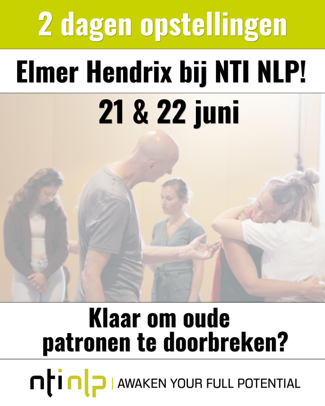 NTI NLP Facebook ad: 32 jaar NTI NLP: hét instituut voor persoonlijke…