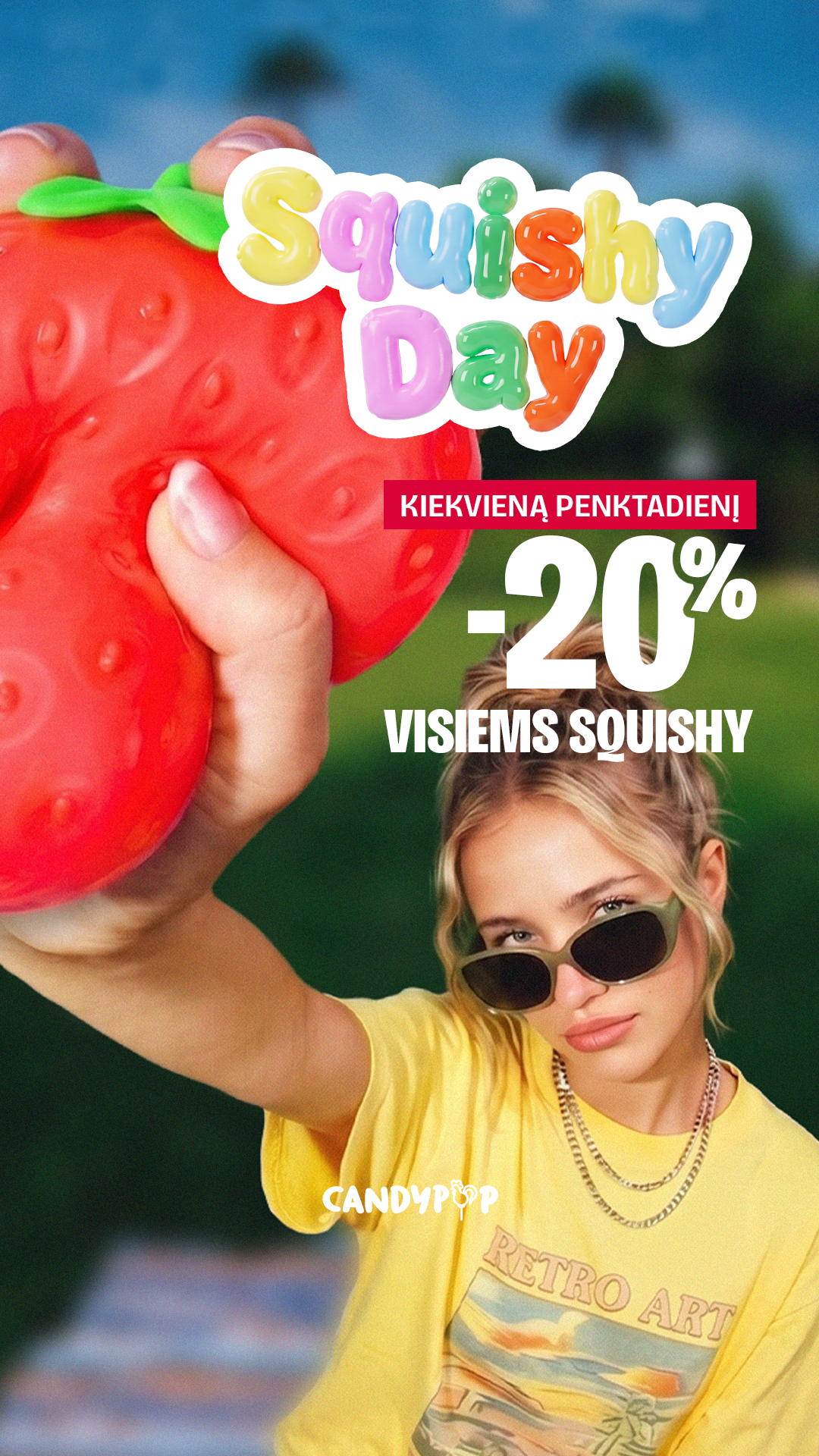 Candy POP Facebook ad
