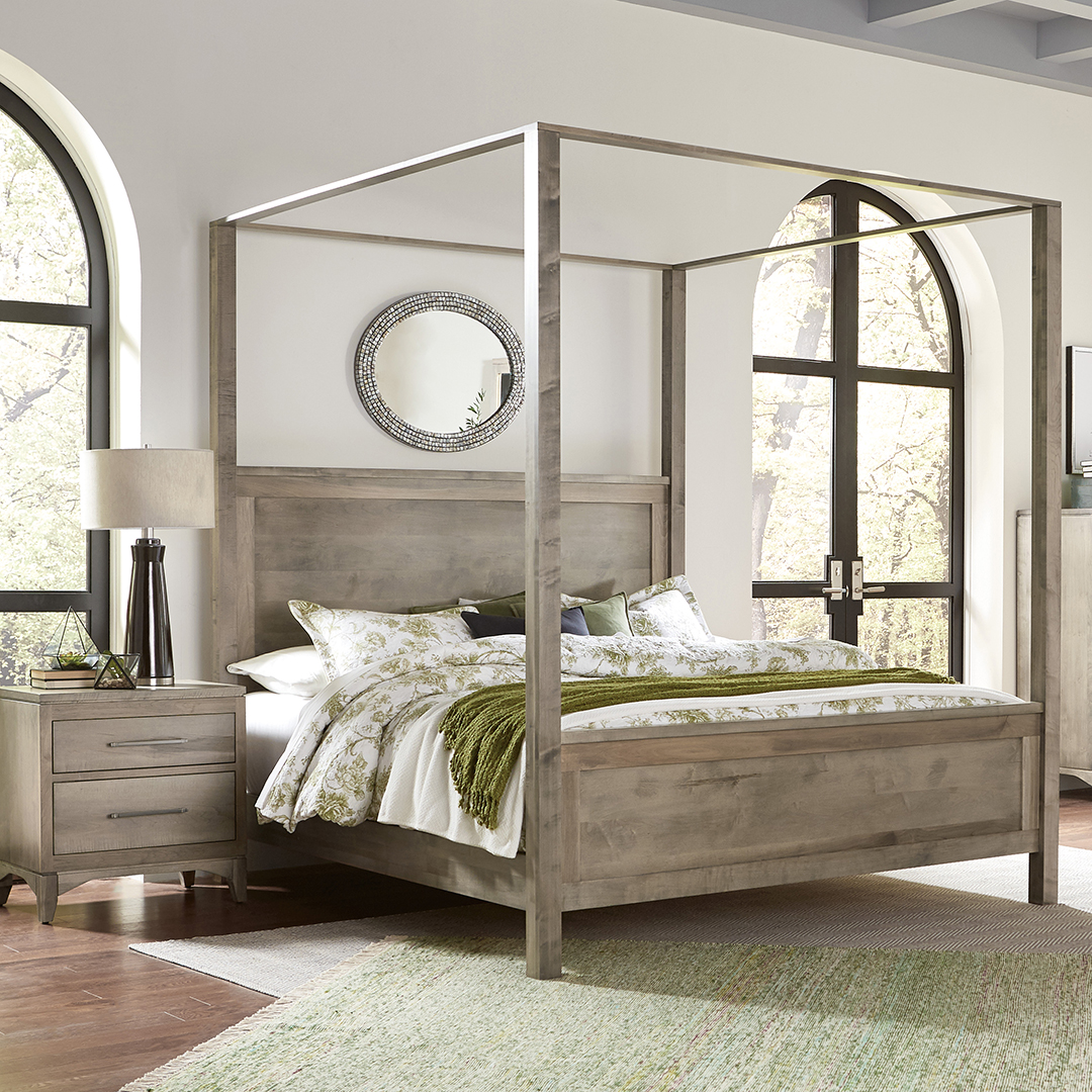 Miller's Furniture Facebook ad: Choose from our large selection of beds and storage…