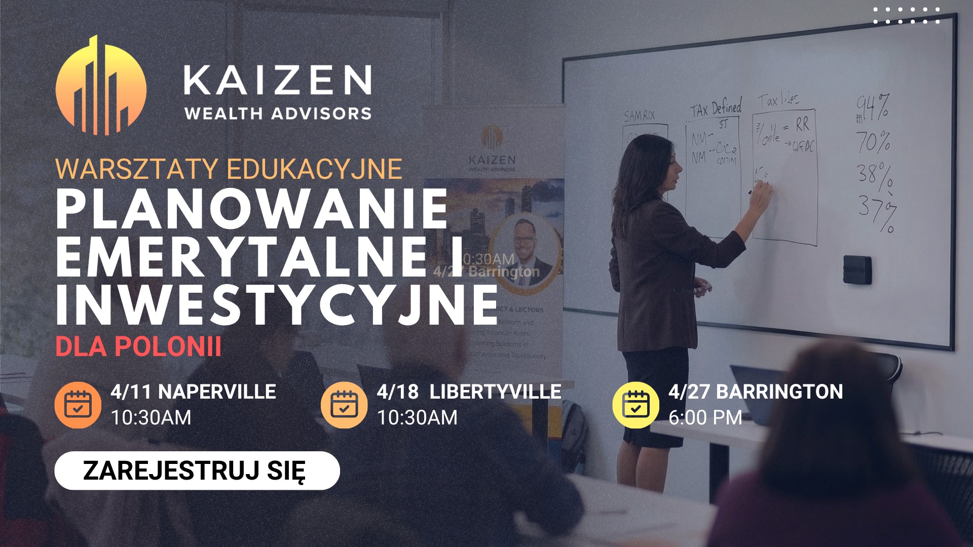 Zaplanuj Finanse Facebook ad: Planowanie Emerytalne i Inwestycyjne dla Polonii