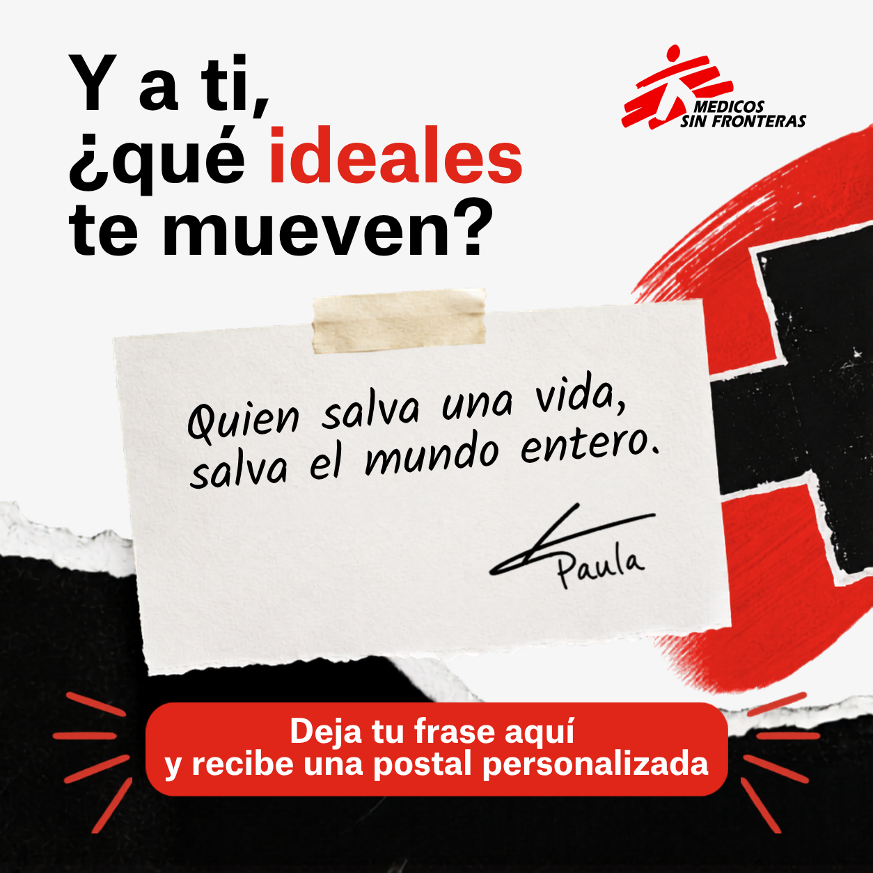 Médicos Sin Fronteras España Facebook ad