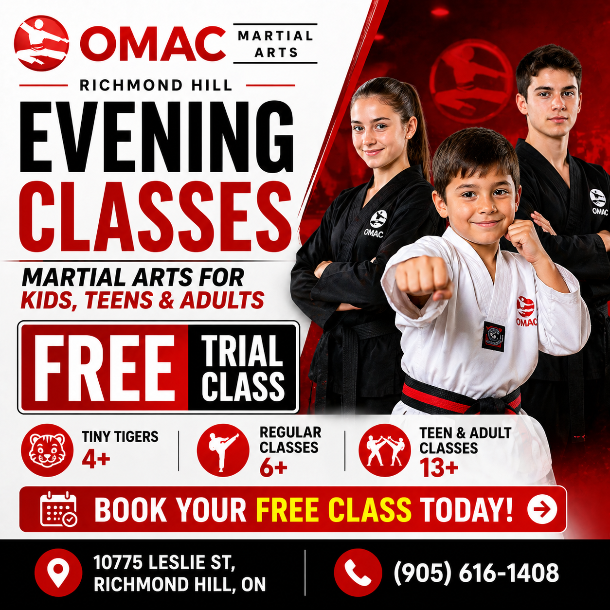 OMAC Richmond Hill Facebook ad