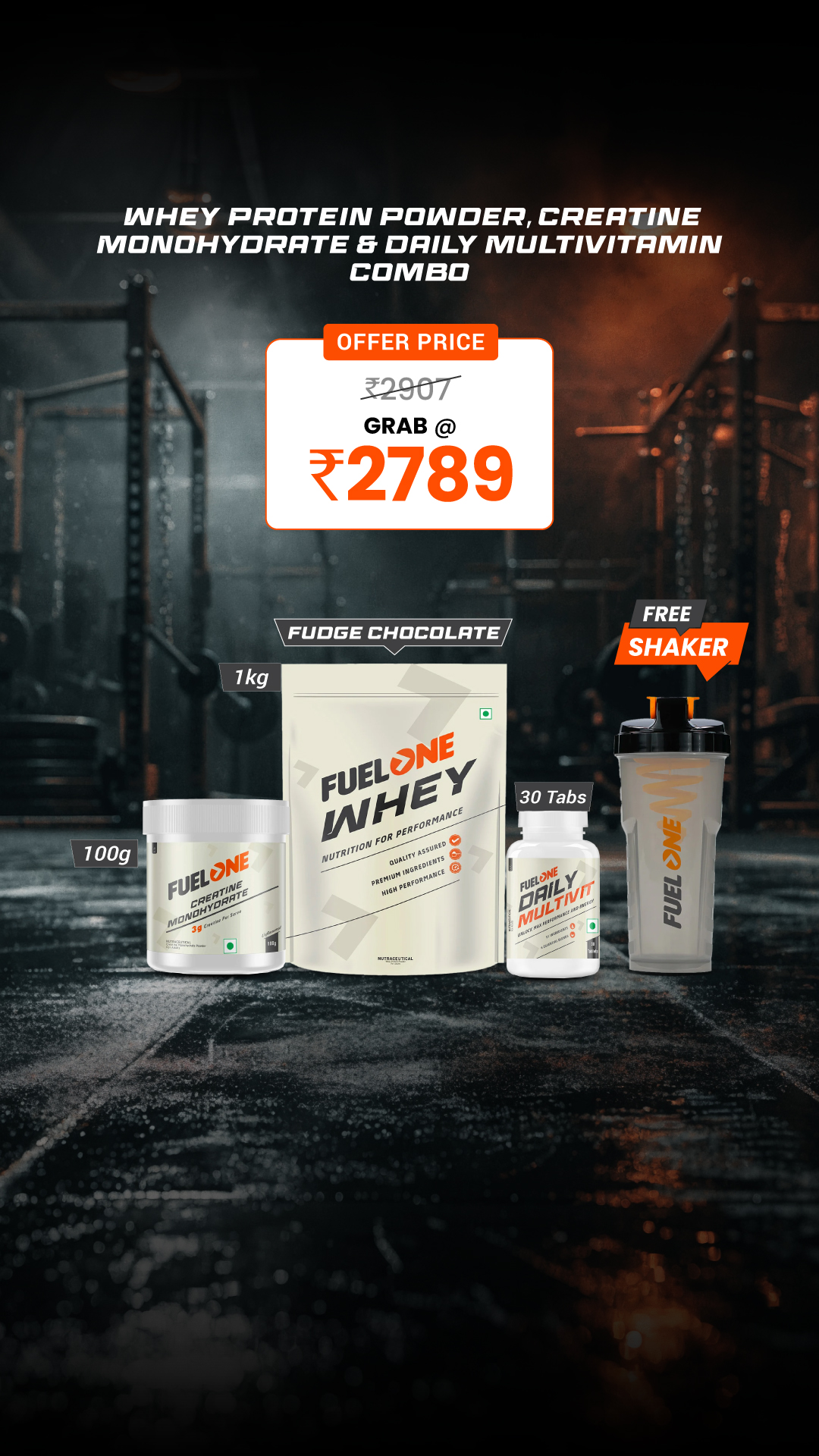 Fuel One Nutrition Facebook ad