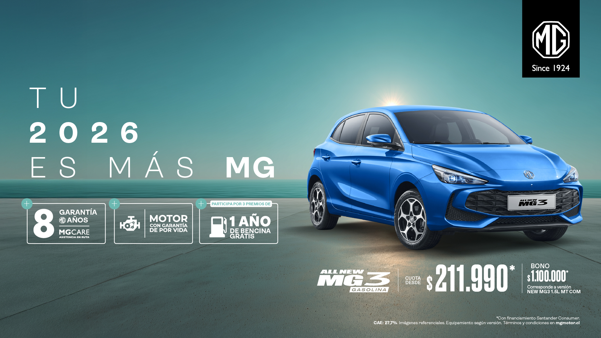 MG Motors Facebook ad