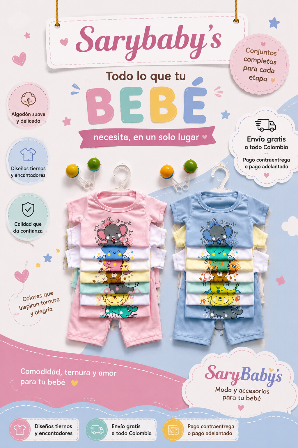 Sarybabys Facebook ad: PAGO CONTRAENTREGA