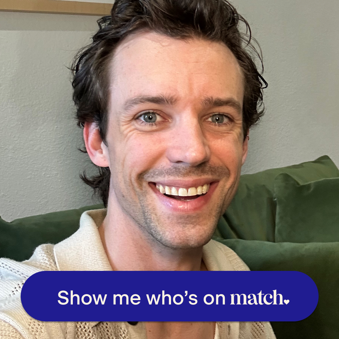 Match Facebook ad: Try Match.