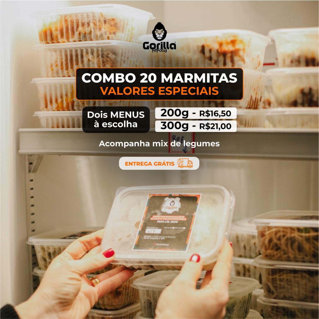 Gorilla Fit Food Facebook ad