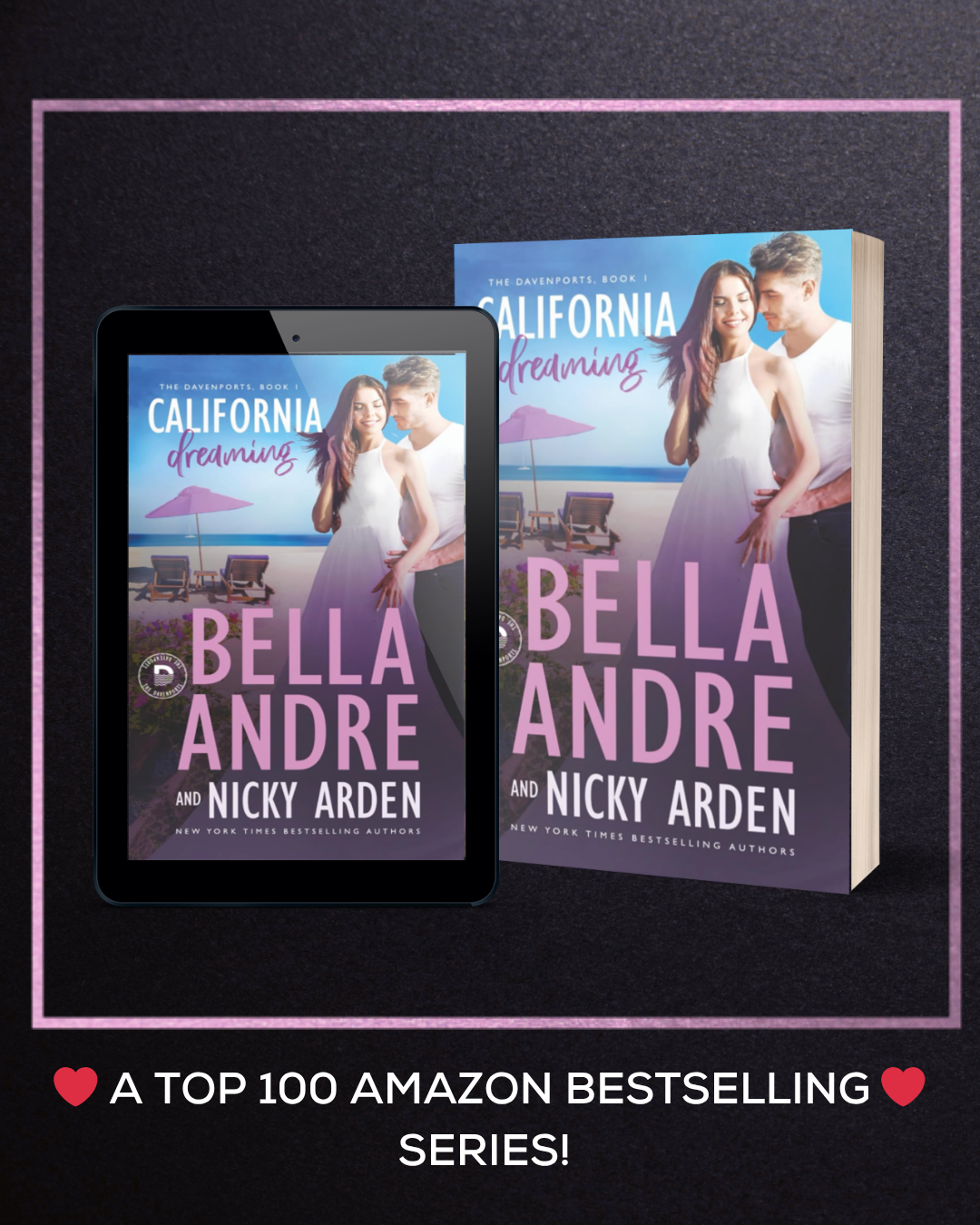 Bella Andre Facebook ad