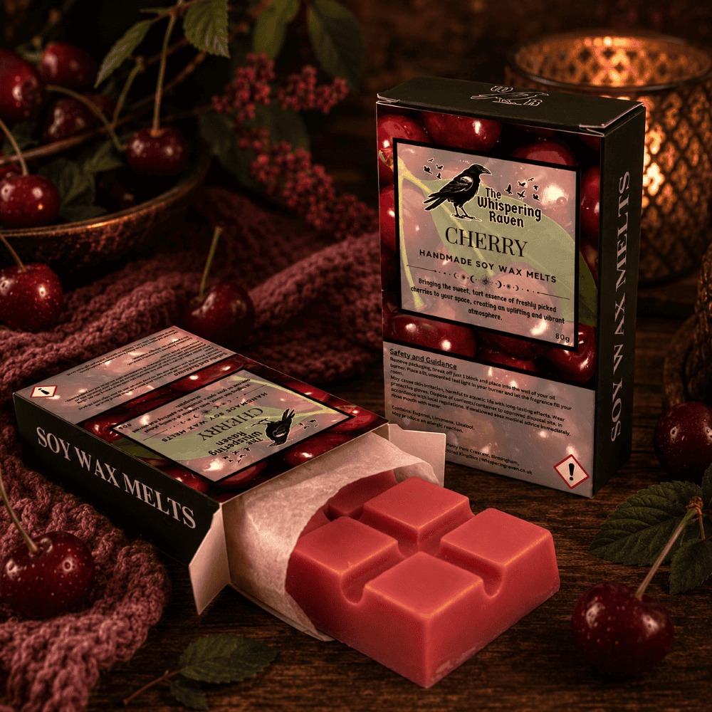 The Whispering Raven Facebook ad: Step into a world where fragrance meets atmosphere.