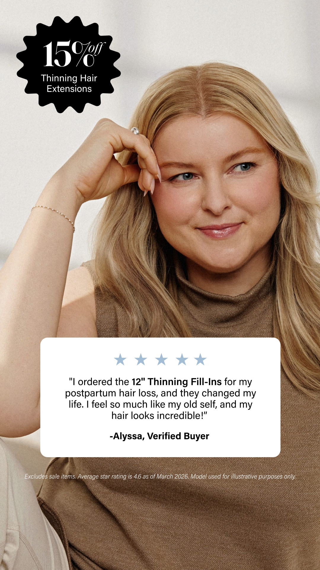 Luxy Hair Facebook ad from Apr 26, 2026
