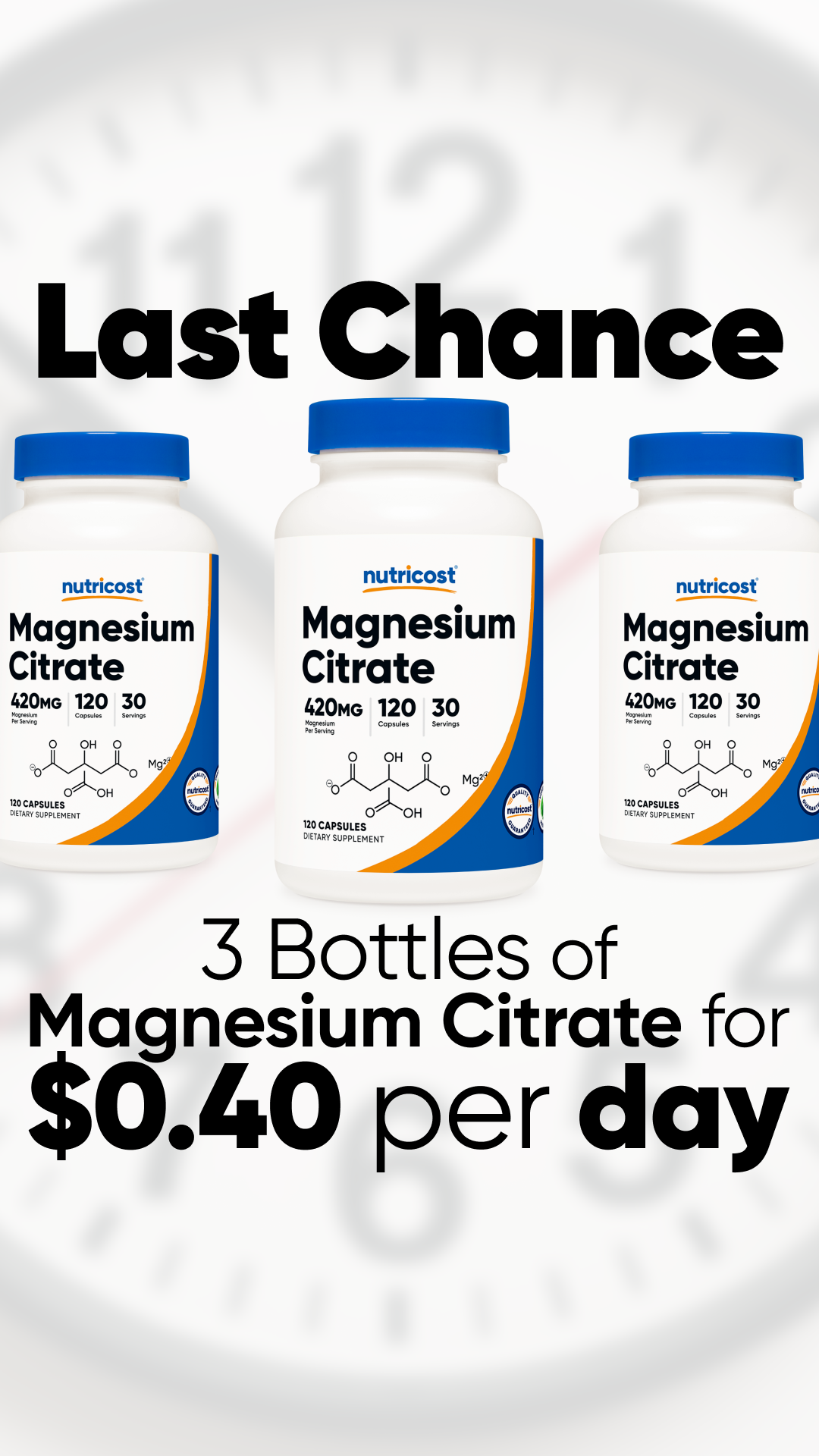 Nutricost Performance Facebook ad