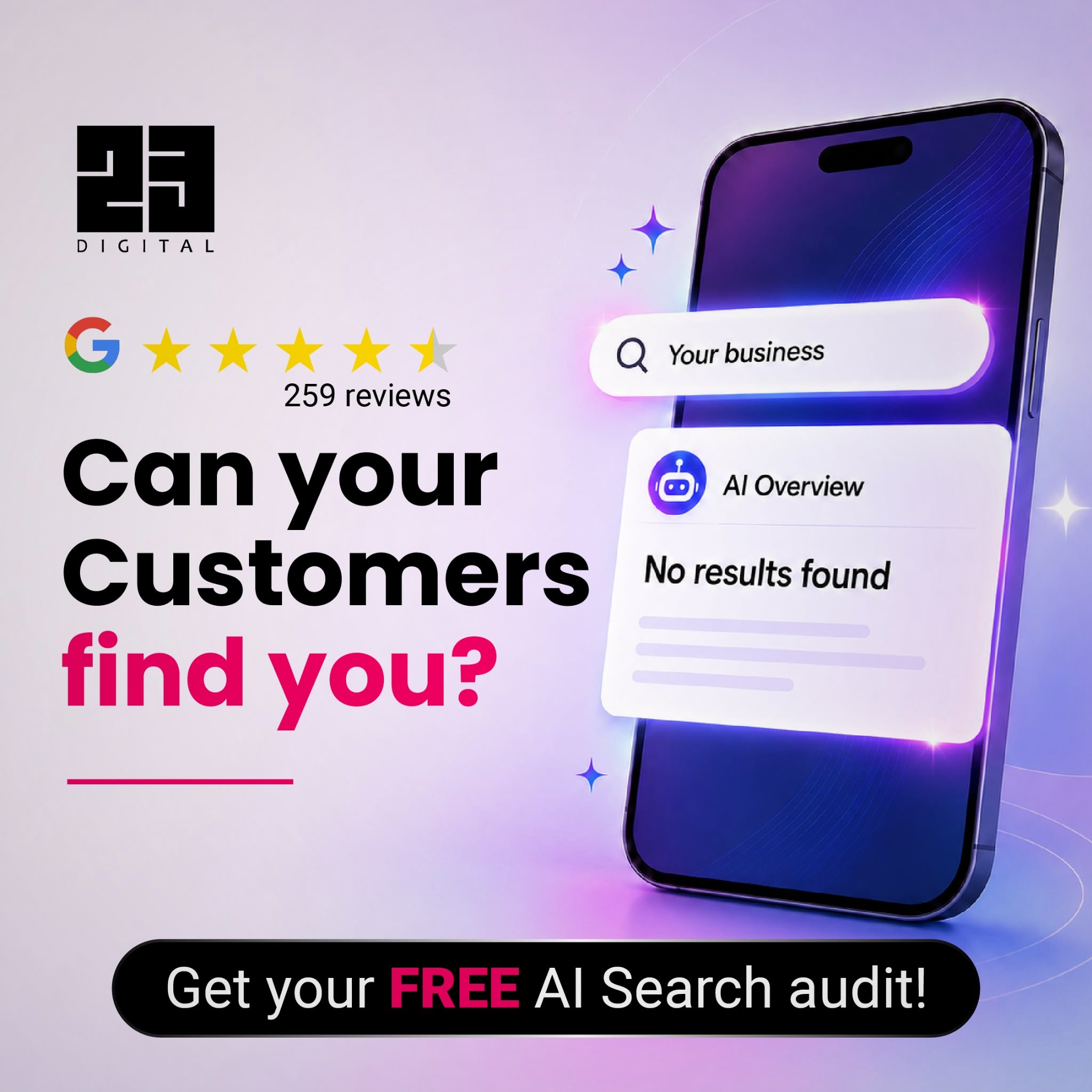 23 Digital Facebook ad