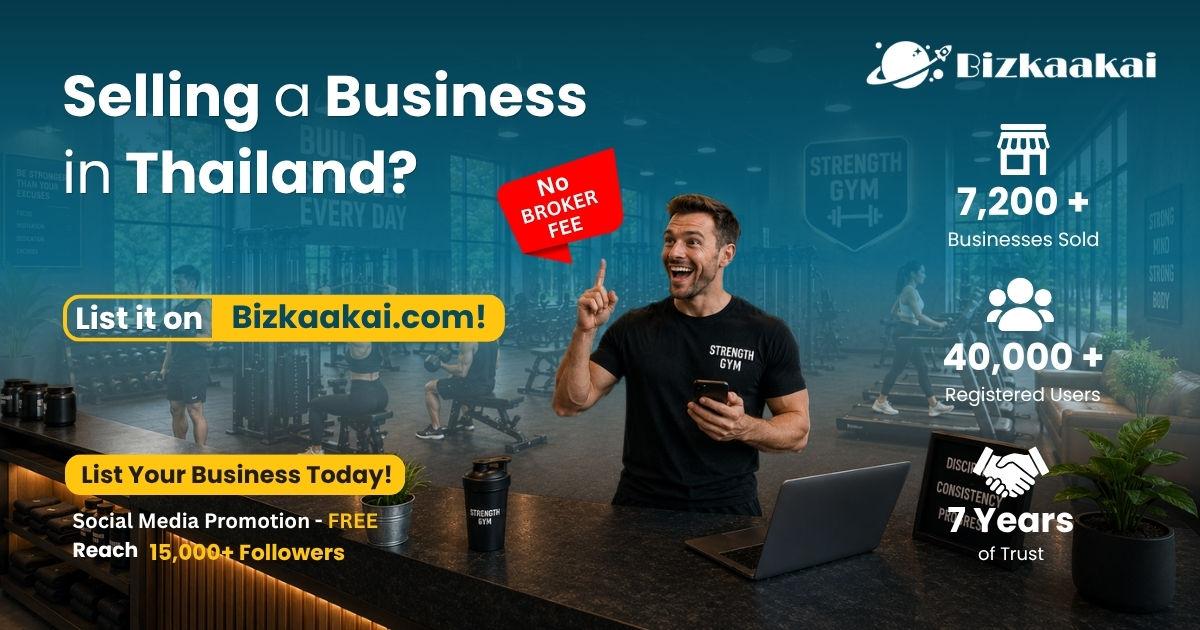 Bizkaakai-Business for Sale in Thailand Facebook ad
