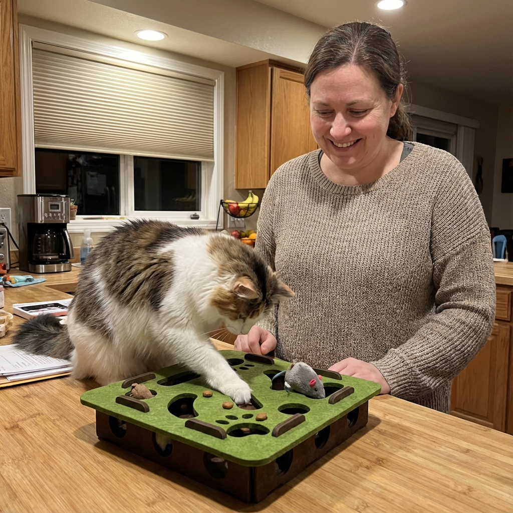Suzanne Hathaway Facebook ad: Read this if your cat ignores every toy