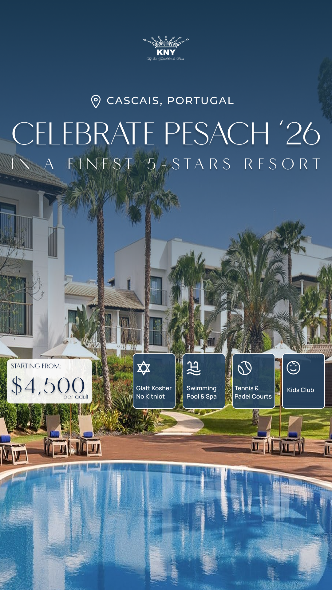 KNY Kosher Travel Facebook ad