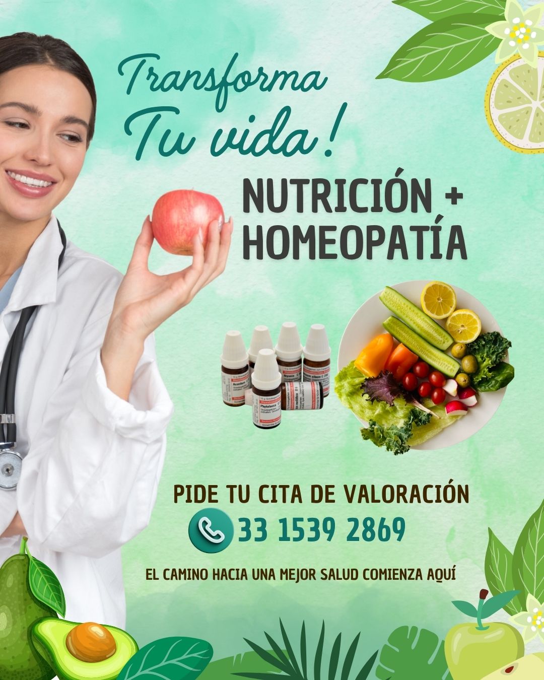GIE Salud y Nutrición Facebook ad: Agenda tu consulta de valoración