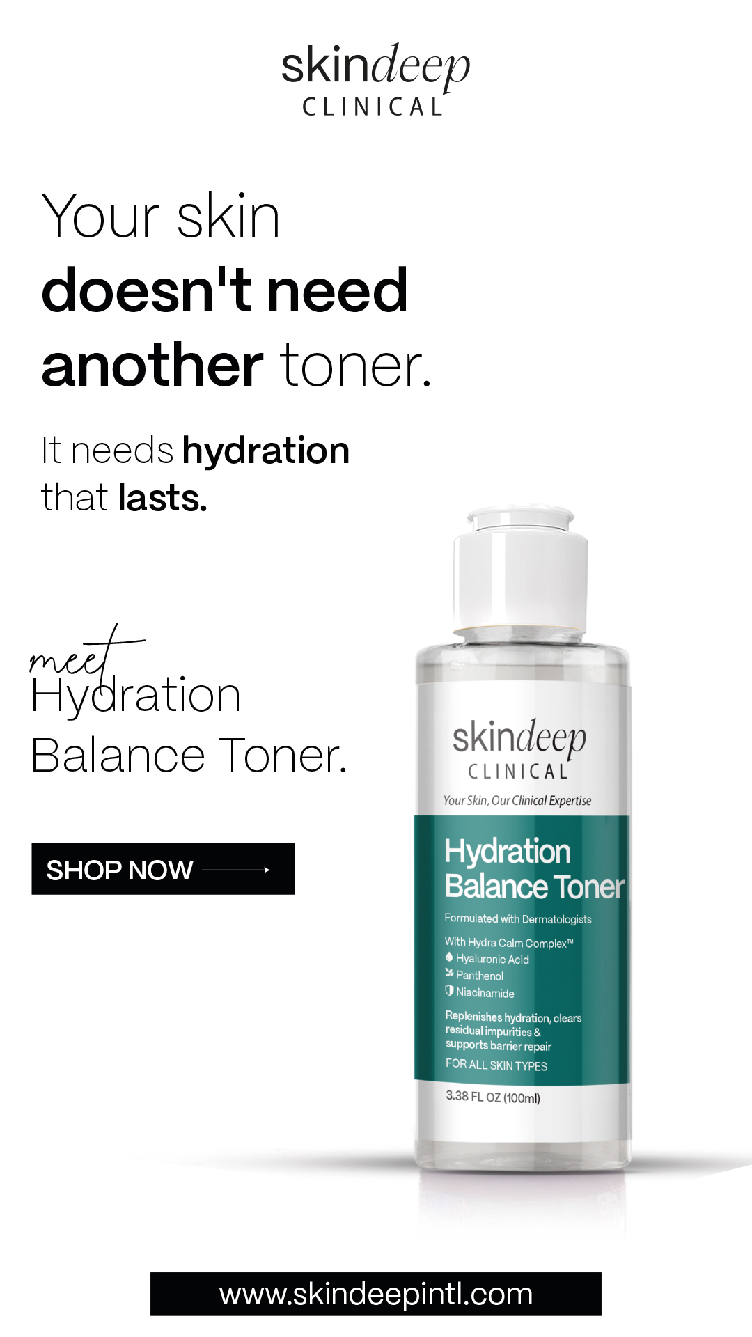 Skin Deep Facebook ad