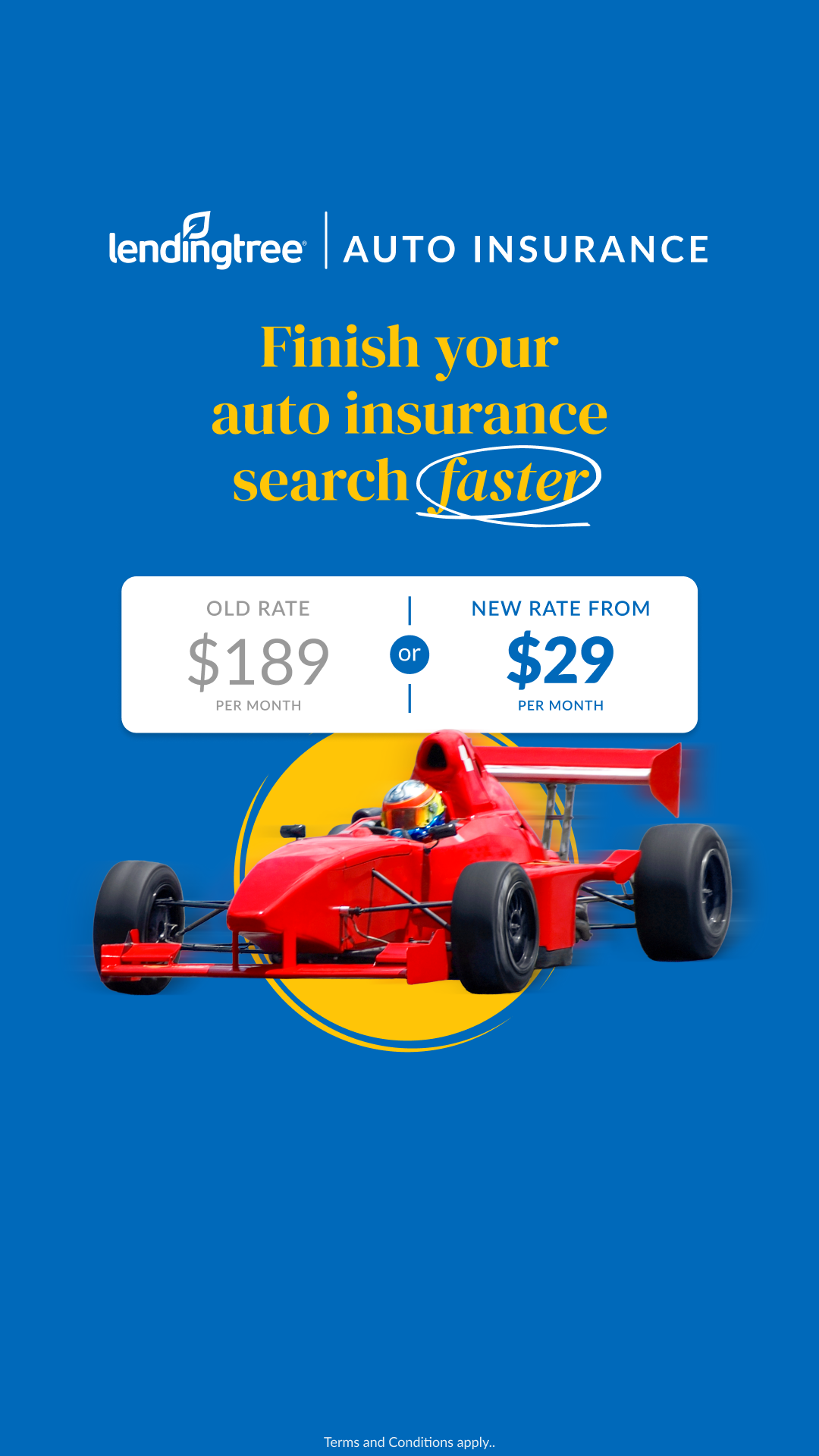 LendingTree Facebook ad
