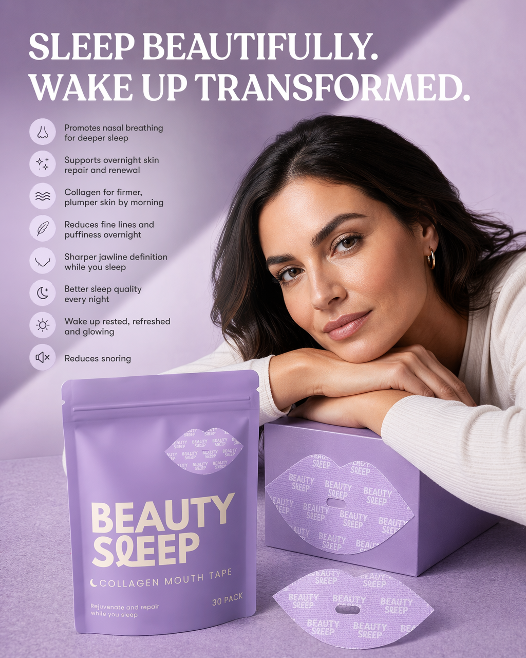 Beauty Sleep Facebook ad