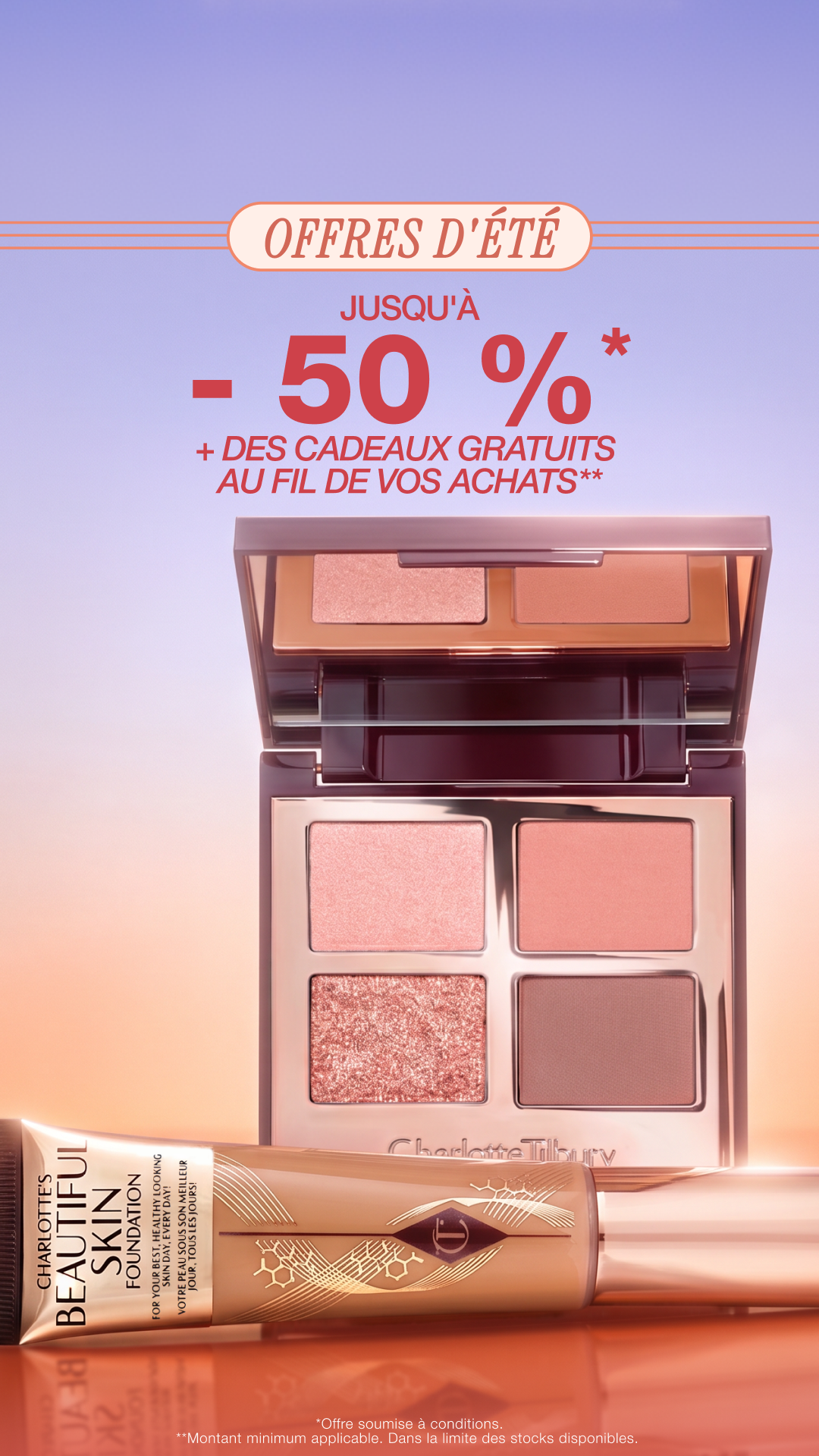 Charlotte Tilbury Facebook ad