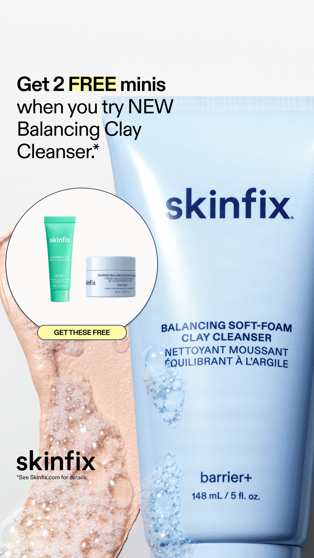 Skinfix Inc. Facebook ad