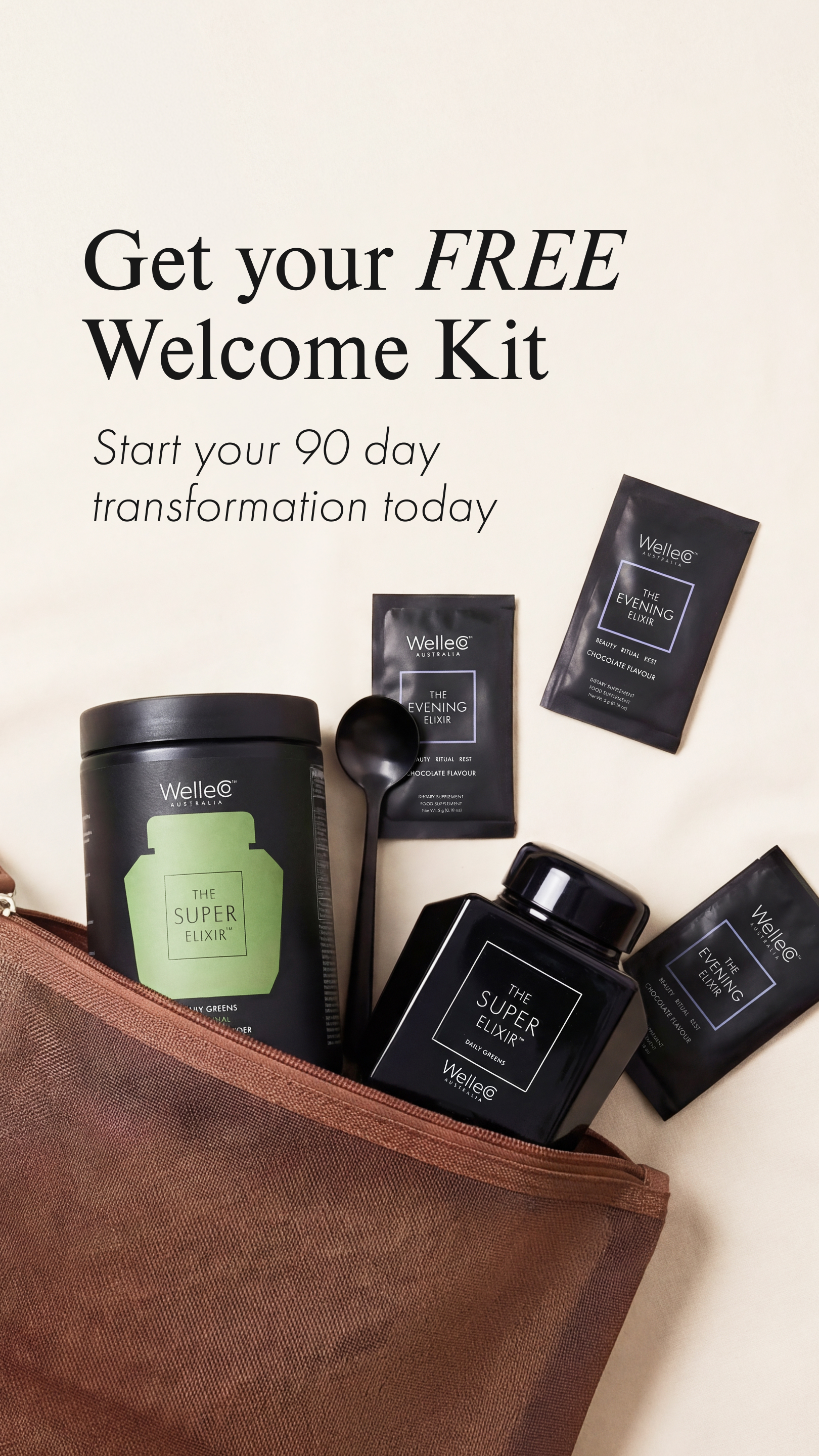 WelleCo Facebook ad