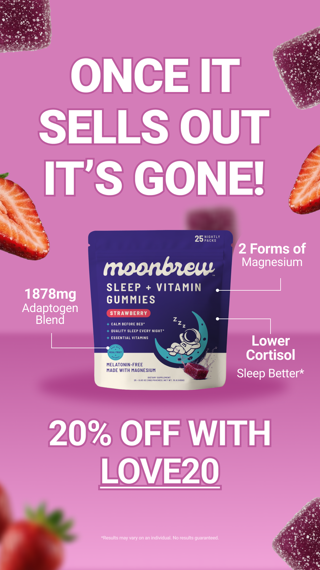 MoonBrew Facebook ad