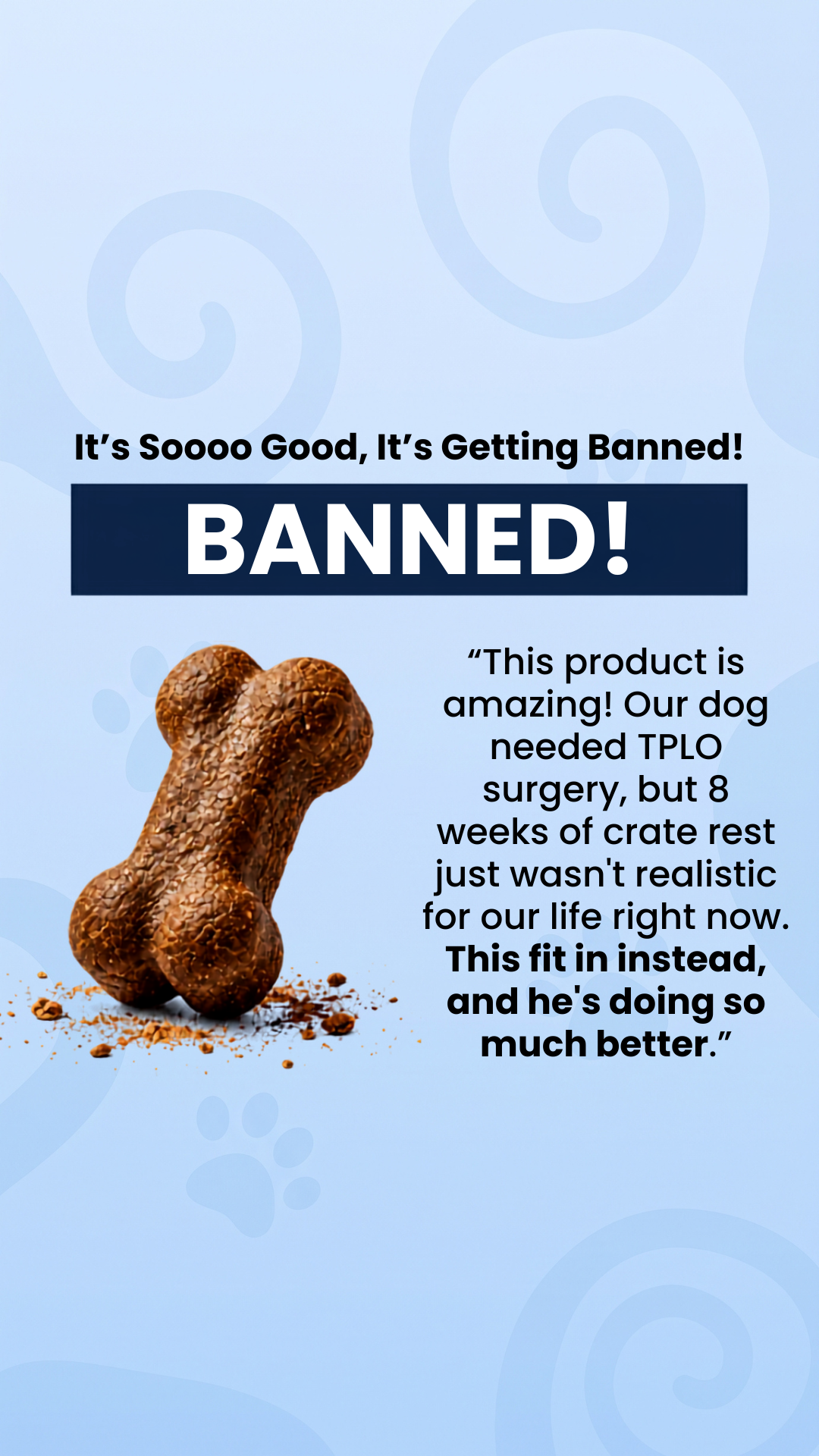 Paw Pro Vet Pets Facebook ad: 10,000+ Dogs Love Paw Pro Vet