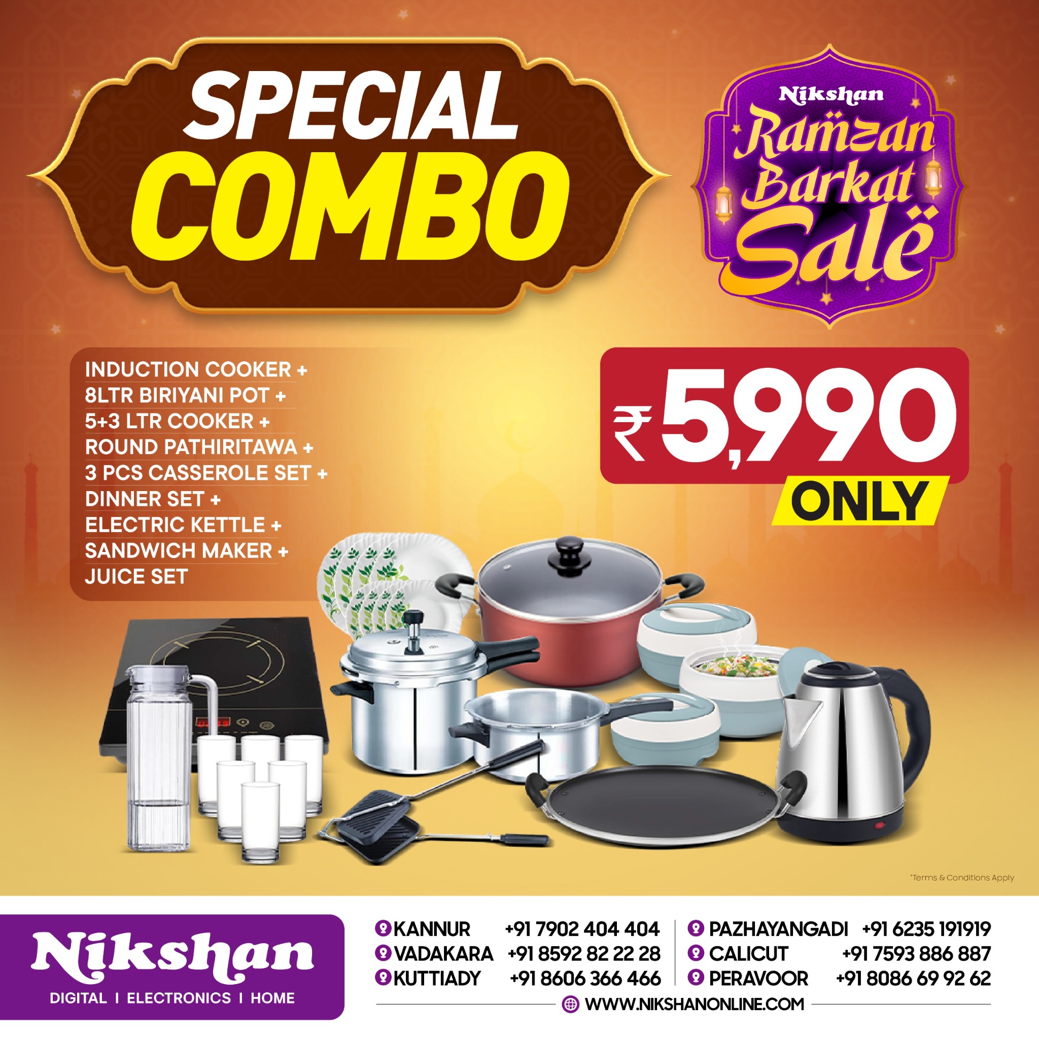 Nikshan Electronics Facebook ad