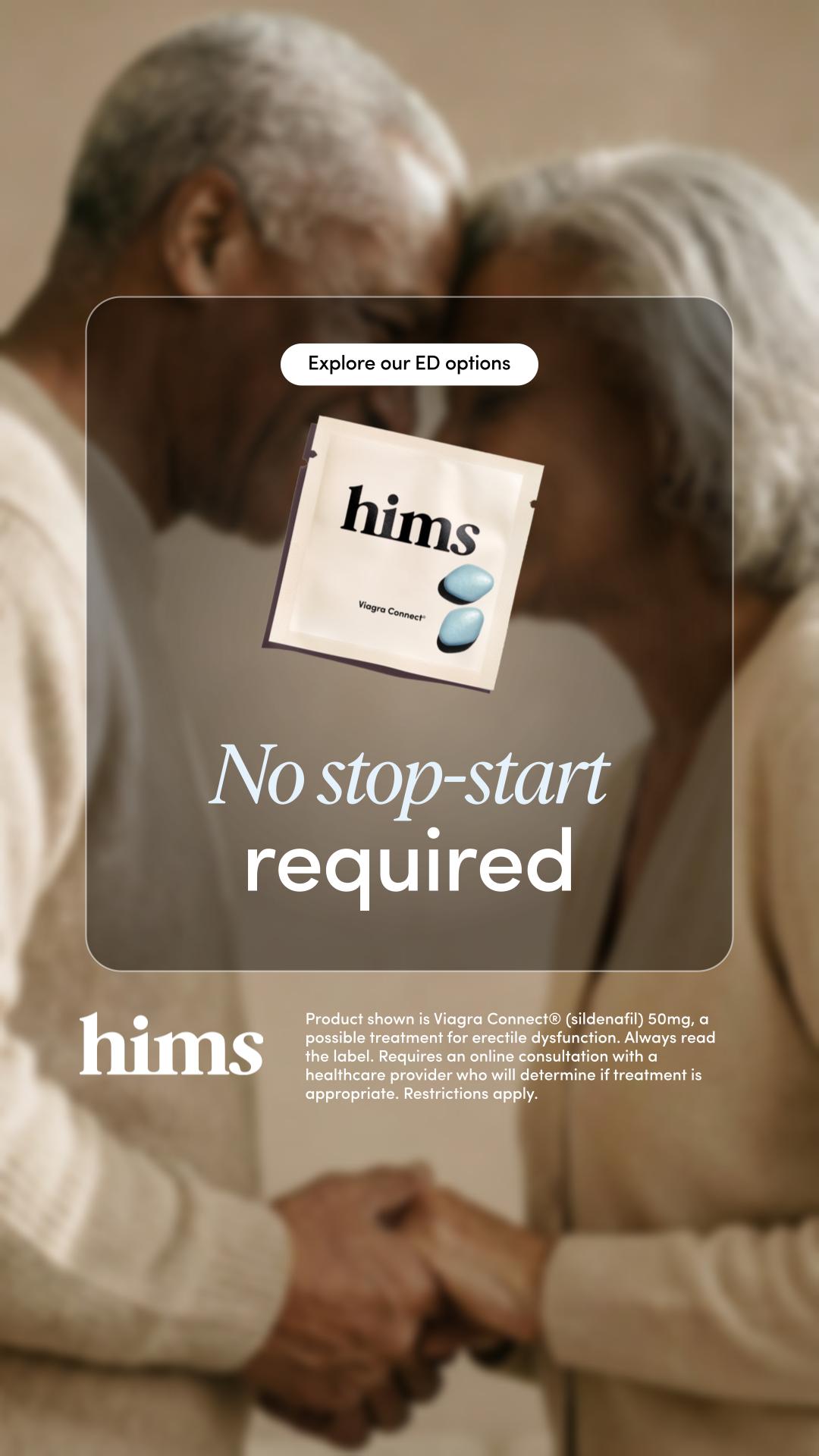 hims Facebook ad