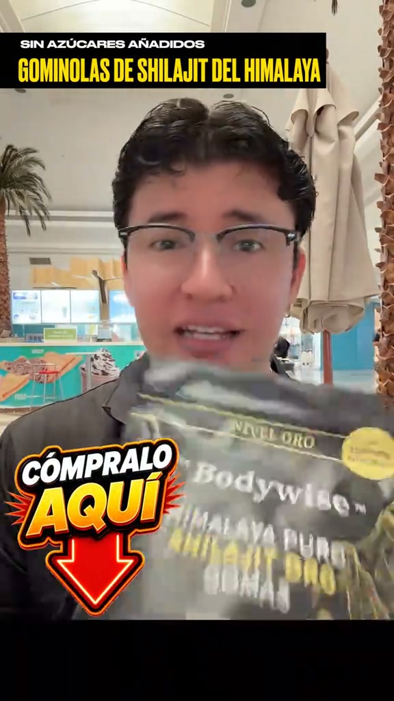 Biocenti Facebook ad: Shilajit sin drama de polvo