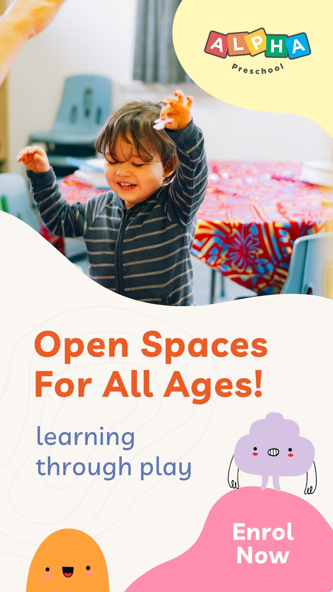 Alpha Preschool Facebook ad from Dec 18, 2025