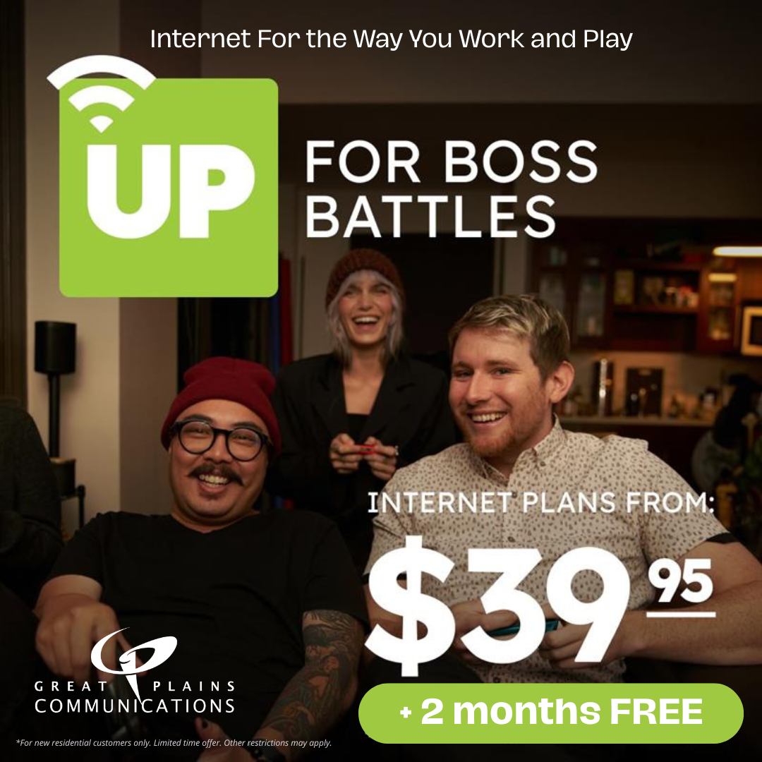 Great Plains Communications Facebook ad