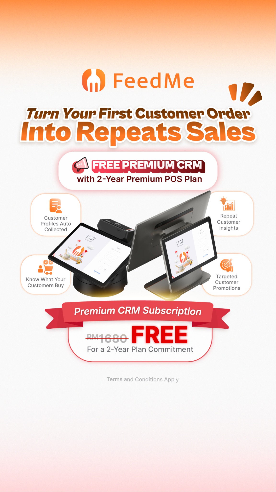 FeedMe Smart POS System - Malaysia Facebook ad