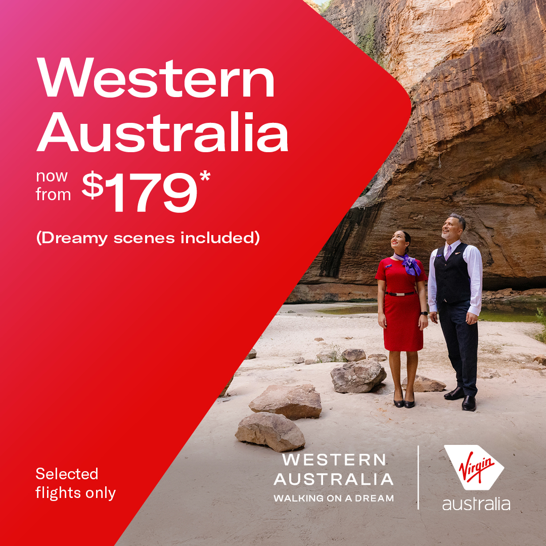 Virgin Australia Facebook ad